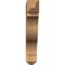 Ekena Millwork Funston Craftsman Rough Sawn Bracket, Western Red Cedar, 6"W x 34"D x 34"H BKT06X34X34FST04RWR - alternate 4